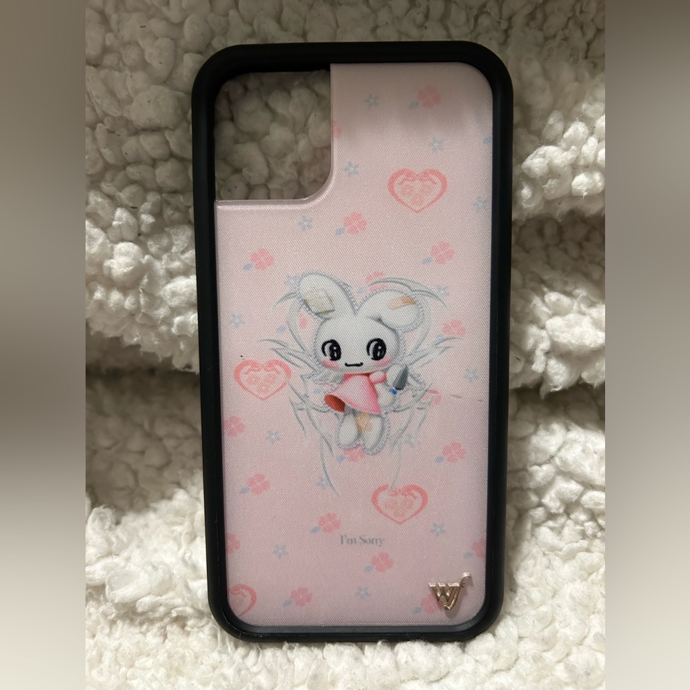 WildFlower “I’m sorry” bunny iPhone 11 case